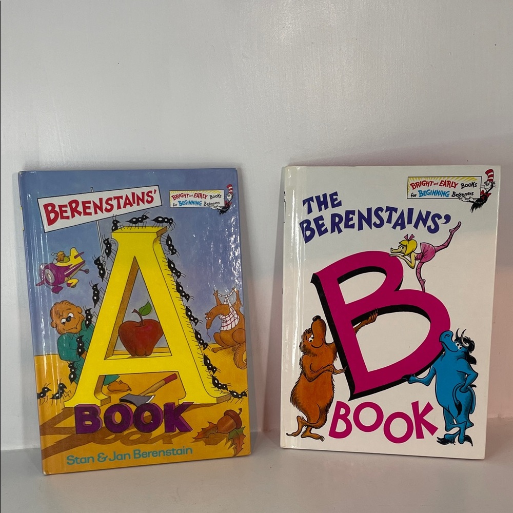 ' Berenstain Bears “A Book & B Book “Set